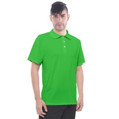 Color Lime Green Men s Polo Tee by Kultjers