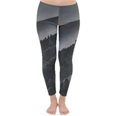 Olympus Mount National Park, Greece Classic Winter Leggings by dflcprints