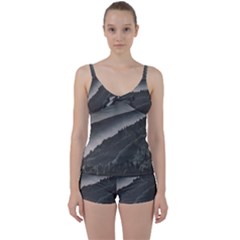Olympus Mount National Park, Greece Tie Front Two Piece Tankini