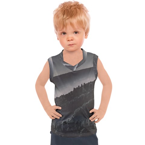 Olympus Mount National Park, Greece Kids  Sport Tank Top by dflcprints