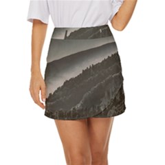 Olympus Mount National Park, Greece Mini Front Wrap Skirt by dflcprints