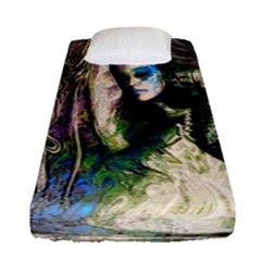 My Mucha Moment Fitted Sheet (single Size) by MRNStudios