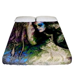 My Mucha Moment Fitted Sheet (california King Size) by MRNStudios
