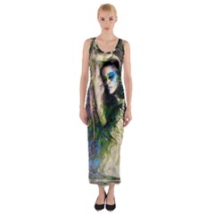 My Mucha Moment Fitted Maxi Dress by MRNStudios