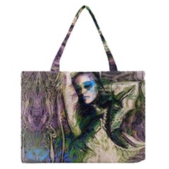 My Mucha Moment Zipper Medium Tote Bag by MRNStudios