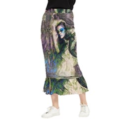 My Mucha Moment Maxi Fishtail Chiffon Skirt by MRNStudios