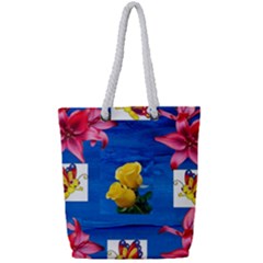 Backgrounderaser 20220425 173842383 Full Print Rope Handle Tote (small) by marthatravis1968