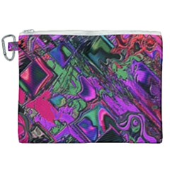 Neon Aquarium Canvas Cosmetic Bag (xxl) by MRNStudios