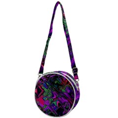 Neon Aquarium Crossbody Circle Bag by MRNStudios