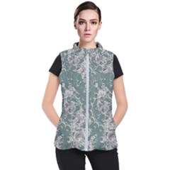 Seaweed Mandala Women s Puffer Vest