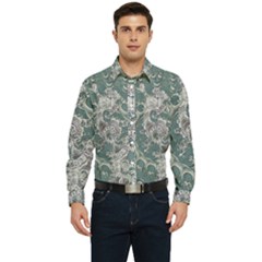 Seaweed Mandala Men s Long Sleeve  Shirt