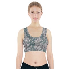 Seaweed Mandala Sports Bra With Pocket