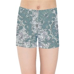 Seaweed Mandala Kids  Sports Shorts by MRNStudios