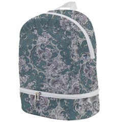 Seaweed Mandala Zip Bottom Backpack