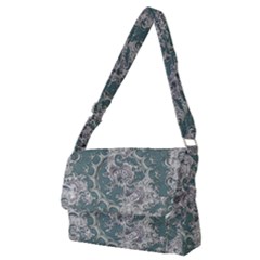 Seaweed Mandala Full Print Messenger Bag (M)