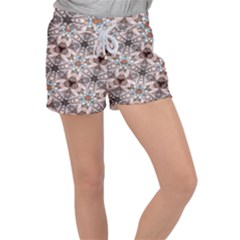 Digital Illusion Velour Lounge Shorts by Sparkle