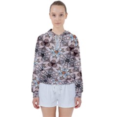 Digital Illusion Women s Tie Up Sweat by Sparkle