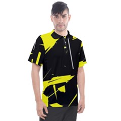 Abstract Pattern Men s Polo Tee by Sparkle