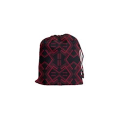 Abstract Pattern Geometric Backgrounds   Drawstring Pouch (xs) by Eskimos