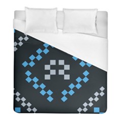 Abstract Pattern Geometric Backgrounds   Duvet Cover (full/ Double Size) by Eskimos