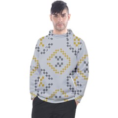 Abstract Pattern Geometric Backgrounds   Men s Pullover Hoodie by Eskimos