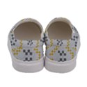 Abstract pattern geometric backgrounds   Women s Canvas Slip Ons View4