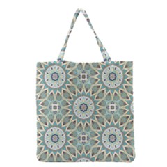 Mandala  Grocery Tote Bag by zappwaits