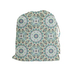 Mandala  Drawstring Pouch (xl) by zappwaits