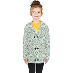 Mandala  Kids  Double Breasted Button Coat by zappwaits