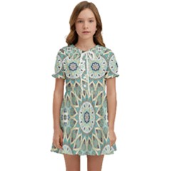 Mandala  Kids  Sweet Collar Dress by zappwaits