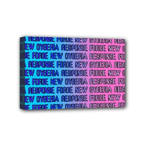 New Cyberia Response Force Mini Canvas 6  X 4  (stretched) by WetdryvacsLair
