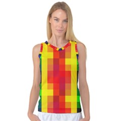 Pride Plaid Women s Basketball Tank Top by WetdryvacsLair