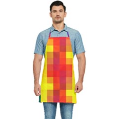 Pride Plaid Kitchen Apron by WetdryvacsLair