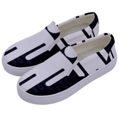 A Wordsearch For Our Times Kids  Canvas Slip Ons by WetdryvacsLair