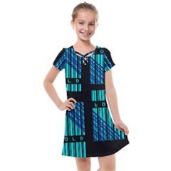 Folding For Science Kids  Cross Web Dress by WetdryvacsLair