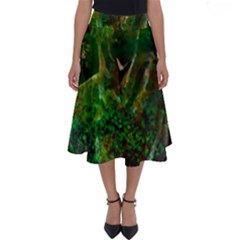 Stp 0111 Cross And Cross Perfect Length Midi Skirt by WetdryvacsLair