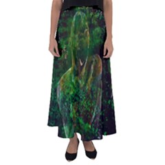 Stp 0111 Cross And Cross Flared Maxi Skirt by WetdryvacsLair