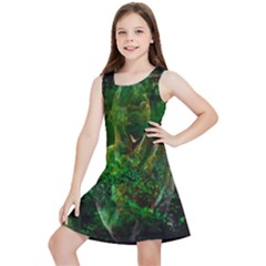 Stp 0111 Cross And Cross Kids  Lightweight Sleeveless Dress by WetdryvacsLair