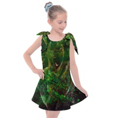 Stp 0111 Cross And Cross Kids  Tie Up Tunic Dress by WetdryvacsLair