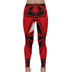 Abstract Pattern Geometric Backgrounds   Lightweight Velour Classic Yoga Leggings by Eskimos