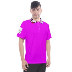 Signature Pink Men s Polo Tee by TheJeffers