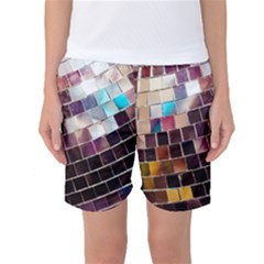 Funky Disco Ball Women s Basketball Shorts by essentialimage365