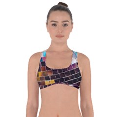 Funky Disco Ball Got No Strings Sports Bra by essentialimage365