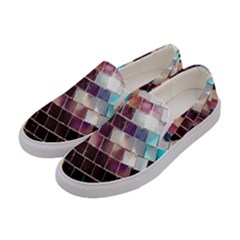 Funky Disco Ball Women s Canvas Slip Ons by essentialimage365