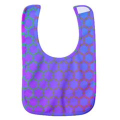 Hex Circle Points Vaporwave One Baby Bib by WetdryvacsLair