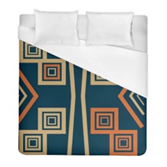 Abstract Pattern Geometric Backgrounds   Duvet Cover (full/ Double Size) by Eskimos