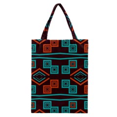 Abstract Pattern Geometric Backgrounds   Classic Tote Bag by Eskimos