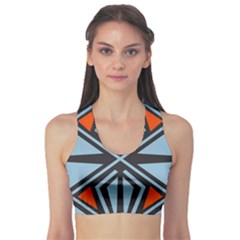 Abstract Geometric Design    Sports Bra by Eskimos