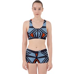 Abstract Geometric Design    Work It Out Gym Set by Eskimos