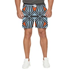 Abstract Geometric Design    Men s Runner Shorts by Eskimos